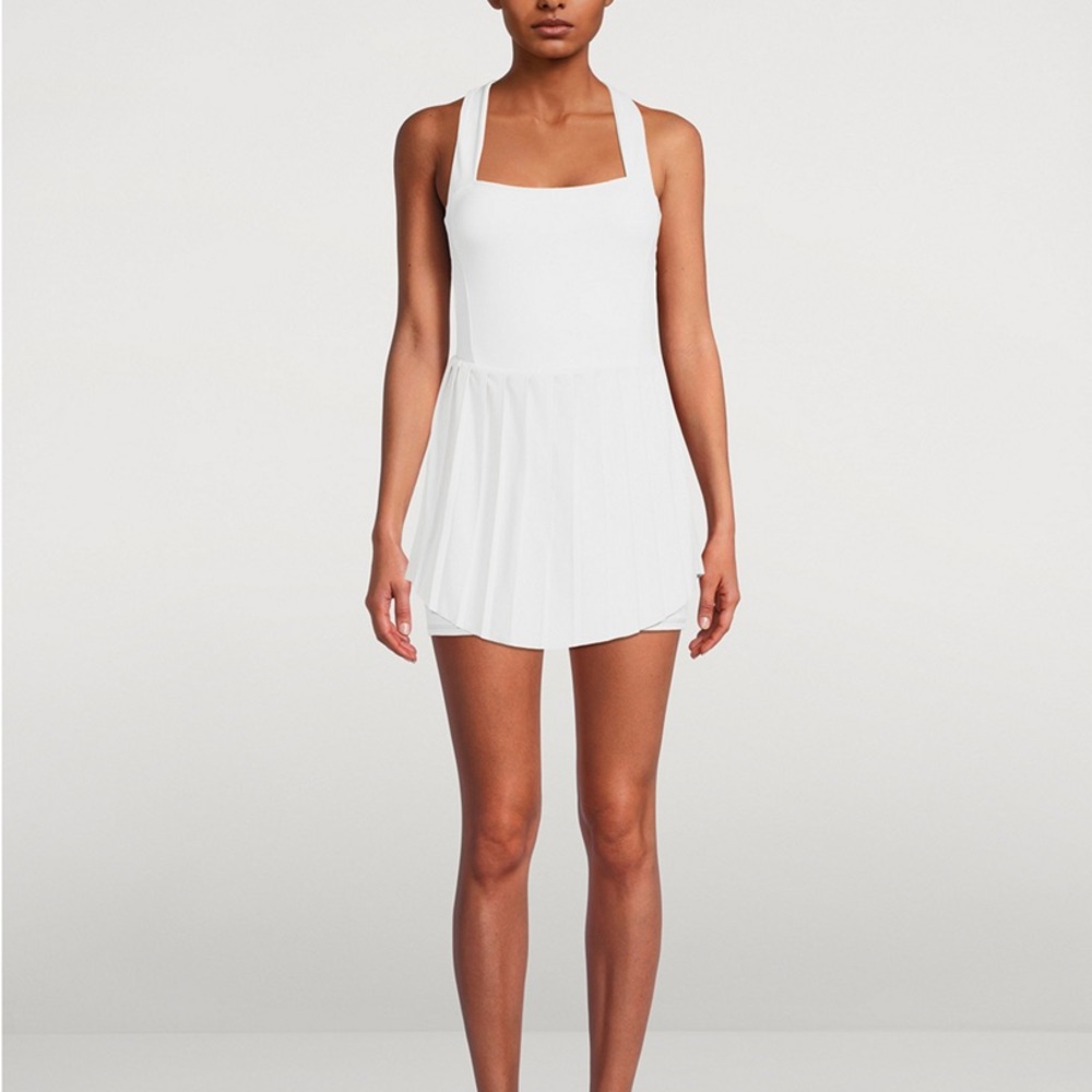 NWT VARLEY Carina Tennis Dress White Size L